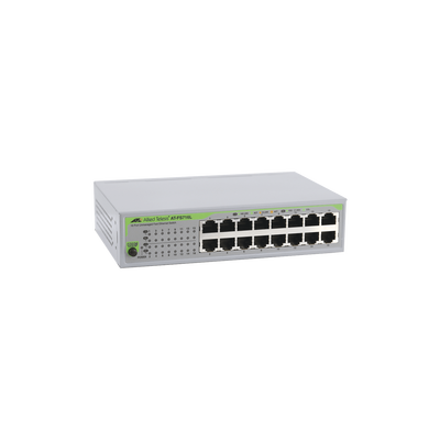 Switch No Administrable, 16 Puertos 10/100 Mbps con fuente de alimentación interna