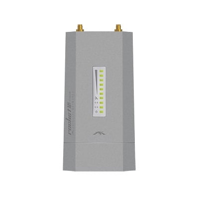 Sistema Rocket Titanium GPS AirMax de Alta Capacidad y Alcance, 802.11a/n (4.9 - 5.8 GHz), conectorizado, con tecnología airSync
