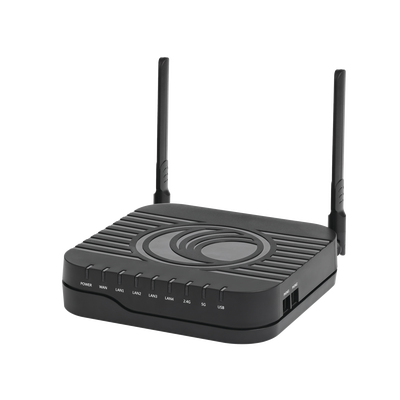 C000000L030A- Ruteador inalámbrico 802.11ac 2.4/5 GHz con Administración Cloud + 2 puertos VoIP + Salida PoE para Suscriptor (C000000L030A)