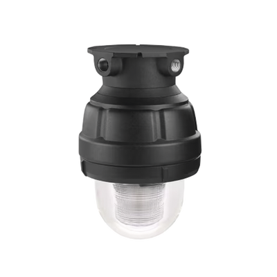 Luz de advertencia LED a prueba de explosión adecuado para su uso en Clase I, Div. I, Grupos C y D; Clase I, Div. 2, Grupos A, B, C y D; Clase II, Div. 1, Grupos E, F y G; Clase III, color Claro, 24 VCD