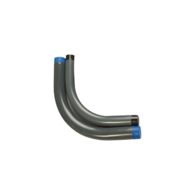 Codo Conduit Rígido de Aluminio de 2 1/2" (63.5 mm) Recubierto de PVC e Interior de Uretano.