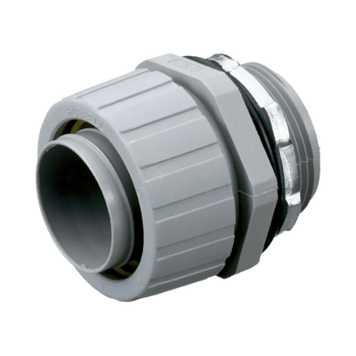 Conector Recto de Nylon de 2" para Tubería Liquidtight Polytuff.
