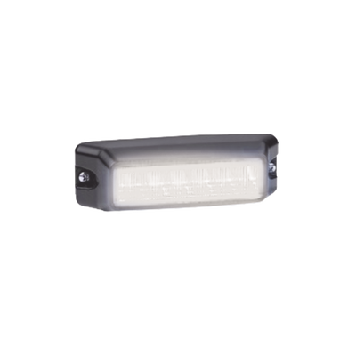 Luz auxiliar de 6 LED, Flasher Integrado, Color Blanco, Mica Transparente