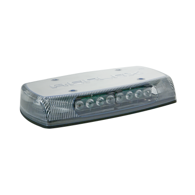 Mini Barra de Luces Ultra Brillante, color domo claro, LED rojo, Ideal para Seguridad Privada