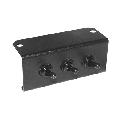 Panel frontal de 3 interruptores