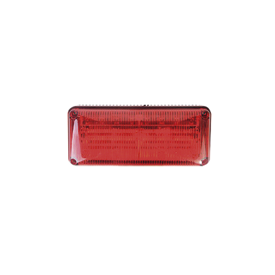 Luz de Emergencia QuadraFlare, Mica y LED Rojo, Ideal para Ambulancias