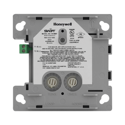 Módulo Monitor Inalámbrico / Protocolo FlashScan® de NOTIFIER / Incluye Baterías
