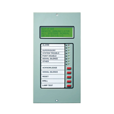 Anunciador Remoto de 80 Caracteres / Compatible con NFS-320, NFS-320-SP, NFS2-640 y NFS2-640-SP, NFS2-3030 y NFS2-3030-SP de NOTIFIER