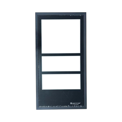 Puerta para Gabinete de 4 Niveles / Compatible con Gabinetes Serie CAB-4 de NOTIFIER / Diseñada para Usarse con un Chasis CA-2N Montado en las Filas Superiores del Gabinete / Color Negro