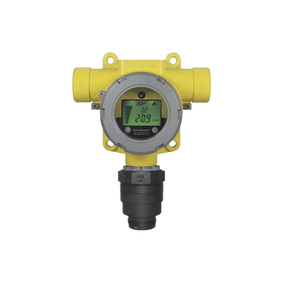 Detector De Gas Fijo Remoto, Con Sensor De Oxigeno (O2) 0-25%, Carcasa Aluminio, Clase I, Div 2, Salida Modbus y 4-20 mA, 3 Reles, Serie Sensepoint XCD RTD
