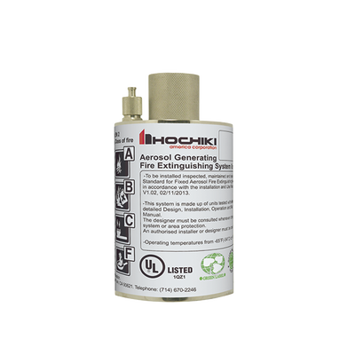 Generador de Aerosol para Extinción de Incendio, 100g