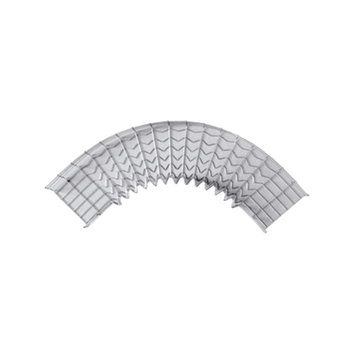 Curva Pre-Fabricada Horizontal de 90° con medidas de 54 mm de Peralte y 400 mm Ancho (54/400 mm)