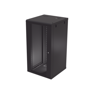 Gabinete de Pared 24U de 635 mm de Profundidad, Rack de 19&#039;&#039; en Acero Reforzado: Compacto y Resistente para Soluciones Profesionales