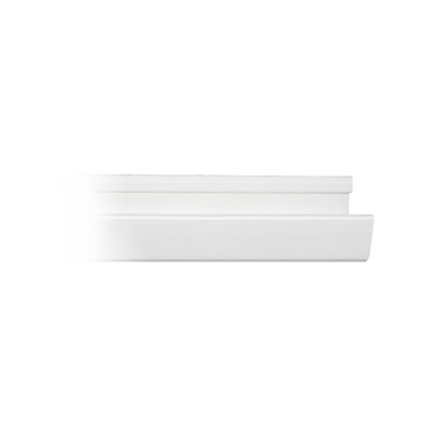Canaleta blanca de PVC auto extinguible, con 2 plataformas, 4 cinthos TH 190, 2 thornillos 10 x 1 1/2&rdquo;, 2 thorquetes TP2X. (9001-01250)