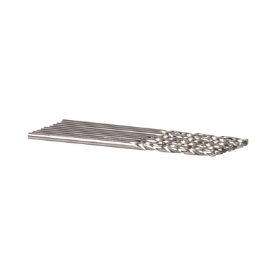 Broca para metal de 3/16” acero alta velocidad, paquete con 10 piezas.