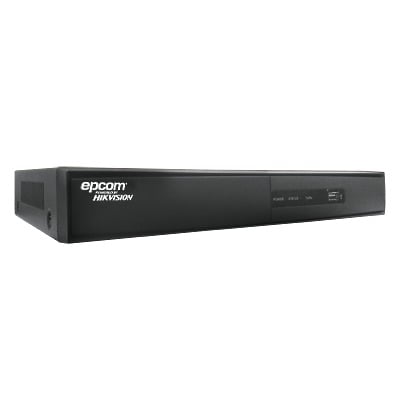 Videograbadora Digital Híbrida de 16 Canales, 4 Canales de Audio, WD1 en Todos Los Canales (Soporte para 750 TVL), 120 Usuarios Simultáneos por canal ZERO. 30 IPS@WD1 en todos los canales, con soporte EPCOM Cloud support