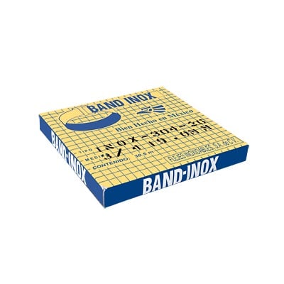 Rollo de 30.5 m de fleje BAND-IN OX 3/4"