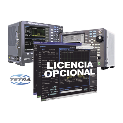 Opción de Software para prueba de Subscriptor TETRA DMO en R8000 / R8100.