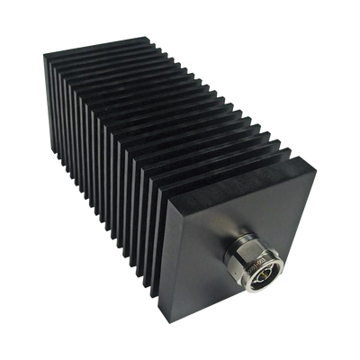 Carga Terminal Fantasma Cuadrada de 50 Ohm, 100 Watt, Conector N Macho.