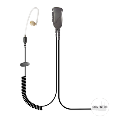 MICROFONO DE SOLAPA CON TUBO ACUSTICO P/KENWOOD TK2402/ TK2312/ TK260/ NX240 /NX220/ TKD240.