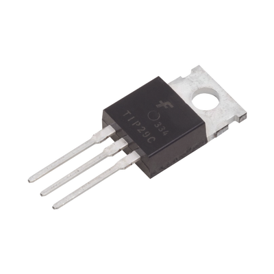 Transistor de Potencia NPN de Silicon, 100 Vce, 1 Amp. 30 Watt, TO-220.