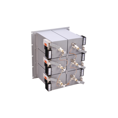 Combinador para 300-650 MHz, 6 Canales, 50 Watt, Conector N Hembra, Circulador Sencillo.