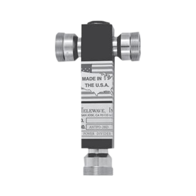 Divisor de Potencia de 3 vías, 350-600 MHz, 500 W, Conectores DIN 7-16 Hembra.