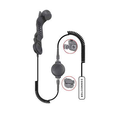 MICRÓFONO DE VIBRACIÓN P/ KENWOOD TK2402/ 2312/ 2000/ NX240/ 340/ 320/ 220/ TKD240/ TKD340.