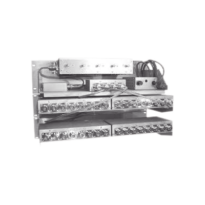 Multiacoplador con Preselector, 300-512 MHz, 25-32 Canales, N/N, 3-10 MHz, 115 Vca / 13.6 Vcc.
