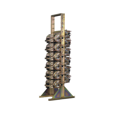 Combinador TX/RX, 4 canales, 406-512 MHz, 150 Watt, 125 KHz Tx-Tx, Cav.10" Diam. "Peg Rack", N Hembras