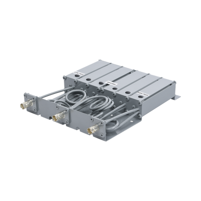 Duplexer SYSCOM en VHF, 6 Cav. 136-148 MHz, 50 Watt, 5 MHz Sep. Rechazo de Banda, BNC Hembras.