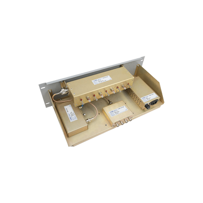 Multiacoplador y Preselector EMR, 300-512 MHz, 4 Canales, 3-10 MHz, N/BNC Hembras.