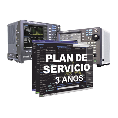 Opción Plan de Servicio para 3 Años en Analizadores R8000 /R8100.