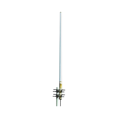 Antena Base TELEWAVE de Fibra de Vidrio, 405-440 MHz, 6 dB, Incluye montaje ANTC-482, 500 Watt, N Hembra.