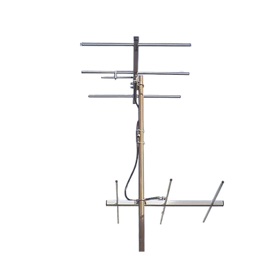 Juego de 2 antenas bidireccionales, 3 elementos, 3 dB, Canal 10