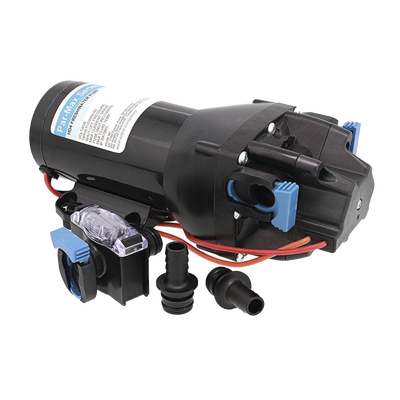 Bomba controlada por presión Par Max HD 4' a 24 Vca, alta presión 60PSI, 15 LPM / 4 GPM