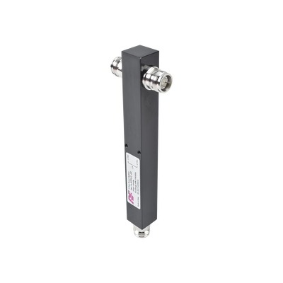Divisor de Potencia de 1 a 2 Vías para 698-2700 MHz, 500 Watt, Conectores 4.3-10 Hembra.