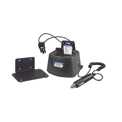 Cargador vehicular ENDURA para Motorola radios EP-450/ DEP-450, CP150/ 200, batería NTN-4497, Li-Ion