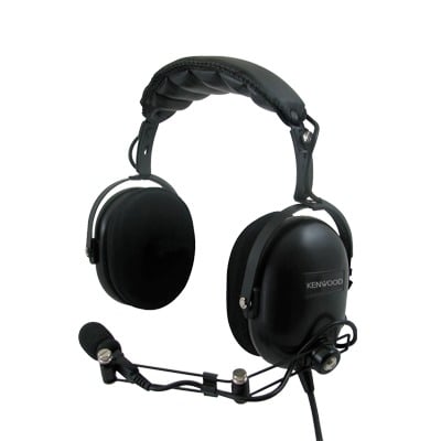 Diadema  kenwood con reducción de ruido de 24dB