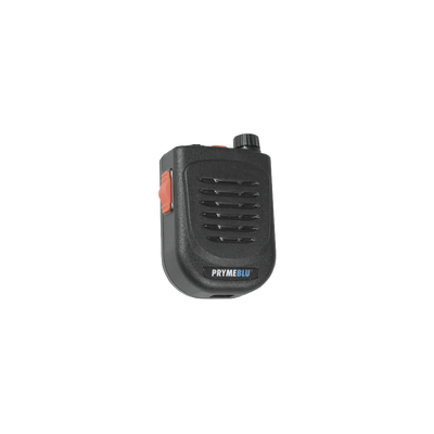 Micrófono bocina con Bluetooth con funciones de PTT y audio inalámbricas, compatible con adaptadores Pryme BLU, NX3000/5000 y Celulares, incluye adaptador de pared y cable USB