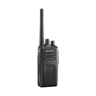 Radio portátil UHF 400-520 MHz, 64 Canales, Digital NXDN-DMR-Análogo, GPS, Bluetooth, IP67, 2 Pines, Incluye Batería-Antena-Cargador-Clip.
