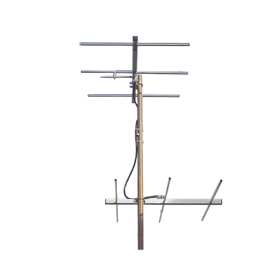 Juego de 2 antenas bidireccionales, 3 elementos, 3 dB, Canal 9