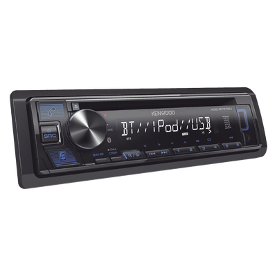 Paquete de Autoestereo con 2 Bocinas KENWOOD, MP3 y Control Remoto