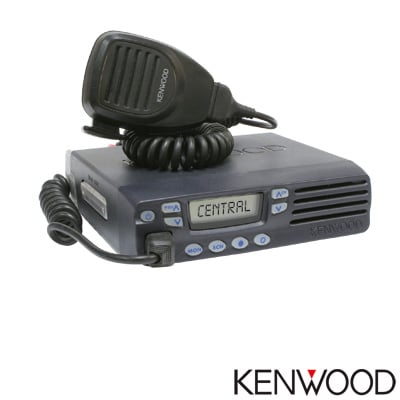 Radio móvil UHF, 480-512 MHz, 45 W, 64 canales