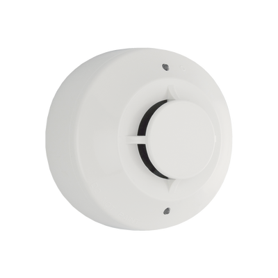 Detector inalámbrico de Humo serie SWIFT, Compatible con Paneles Direccionables. Incluye Base