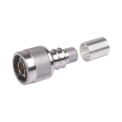 Conector N Macho Plegable con Pin Cautivo para cables Tipo RG8