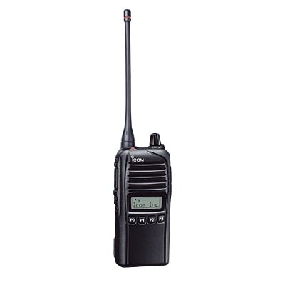 Radio portátil analógico de 4 Watts de potencia, sumergible IP67, rango de frecuencia 450-512 MHz,