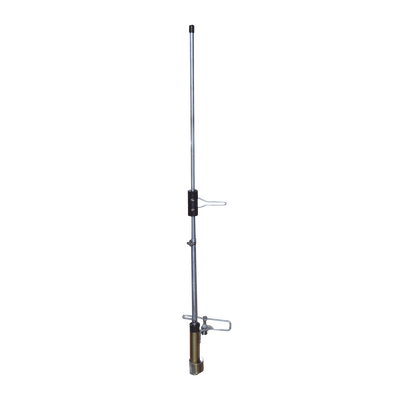 Antena Base UHF, Omnidireccional, Frecuencia 450 - 470 MHz, Pre-ensamblada, Con ajuste manual de altura.