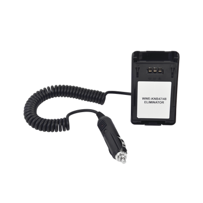 Cable Adaptador para Corriente para Radios Kenwood NX200 alternativa para baterías: KNB47L y KNB48L.