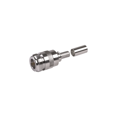 Conector N Hembra Plegable con Pin Cautivo para cables